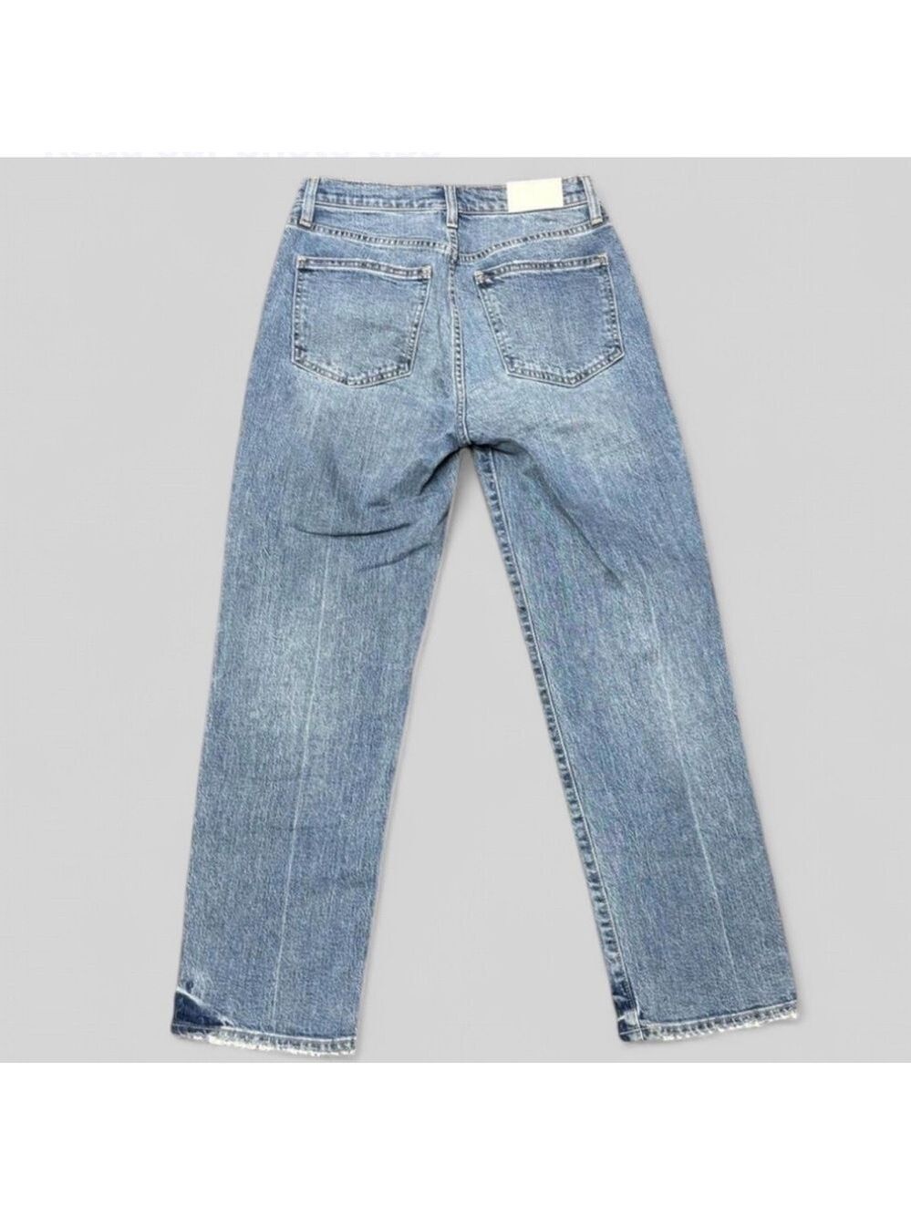 Pistola Charlie HR Straight Jeans | Rhythm Vintage Wash | Size 26 | Like New - Picture 3 of 9